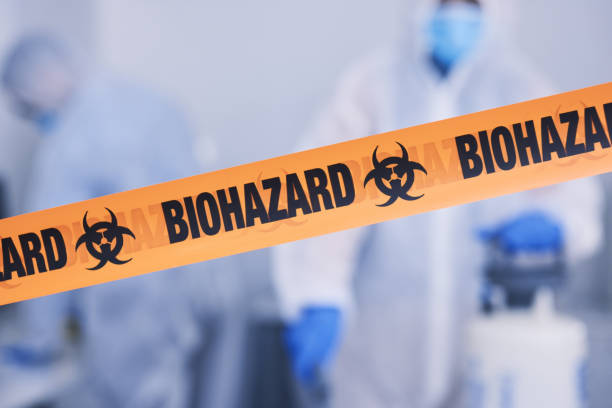 Professional Biohazard Cleanup technician working in Springfield, TN